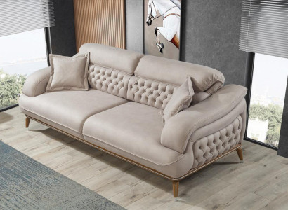 Three Seater Sofa 3 Seater Luxury Sofas Living room Modern Design Textile